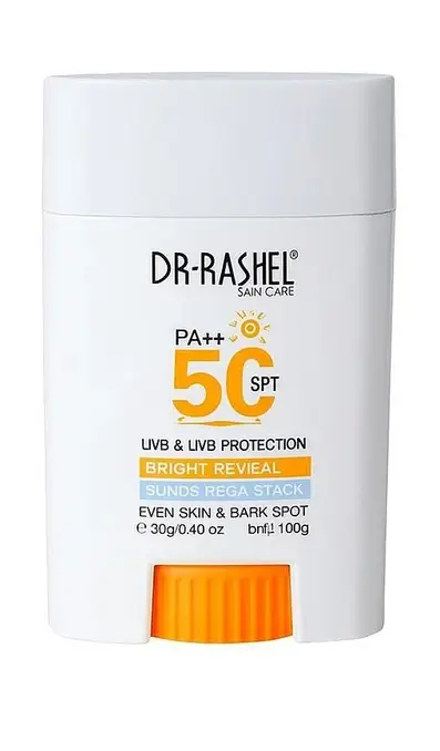 Солнцезащитный стик Dr. Rashel Bright Reveal Sunscreen Stick SPF50, 20 g