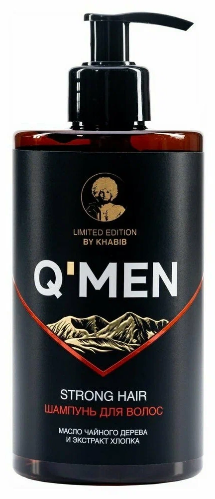 Мужской шампунь Q'MEN Сила и Укрепление, 410 мл