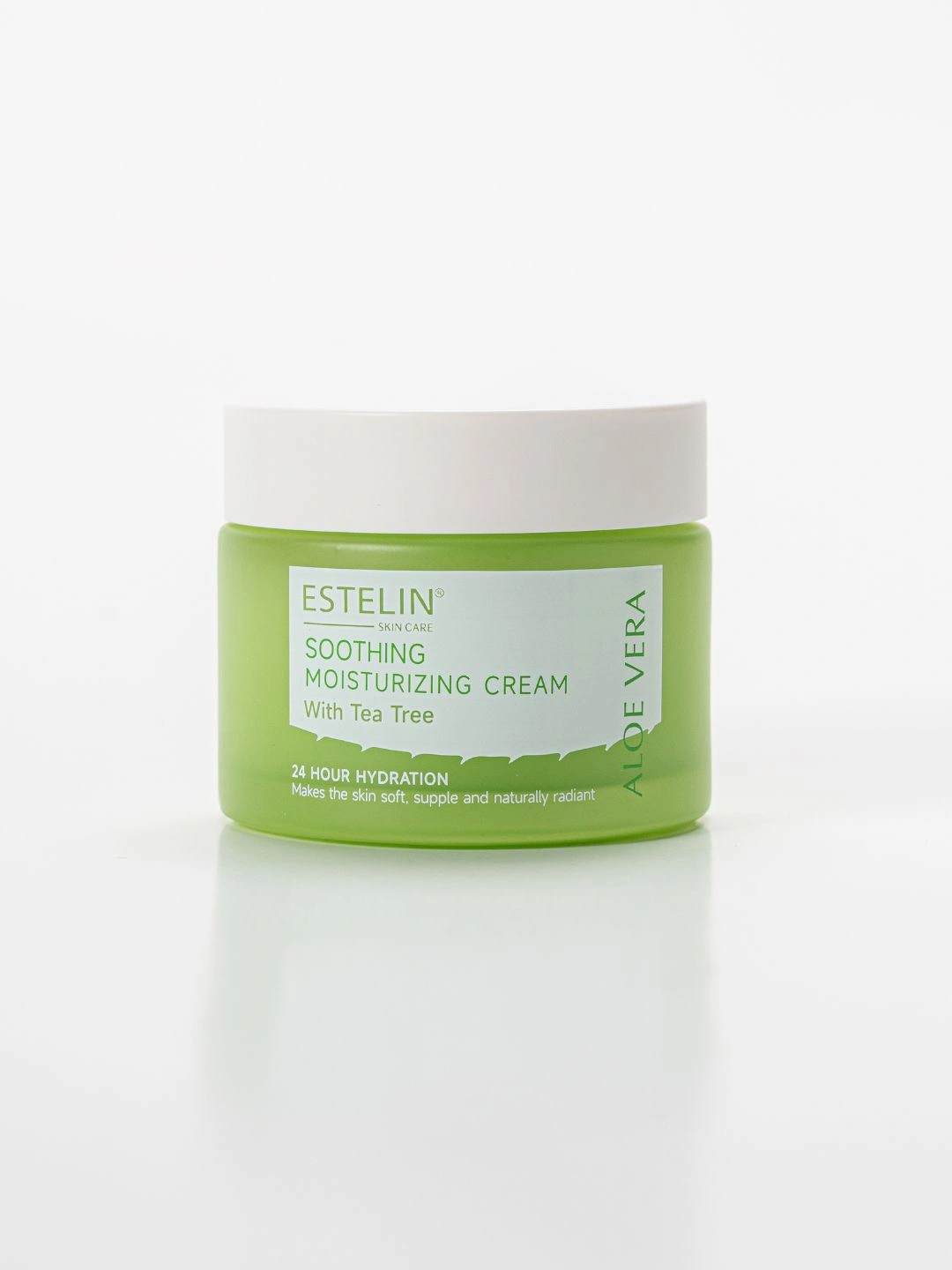 Увлажняющий крем для лица с Алое Вера, Estelin Aloe Vera Soothing Moisturizing Cream, 50 г