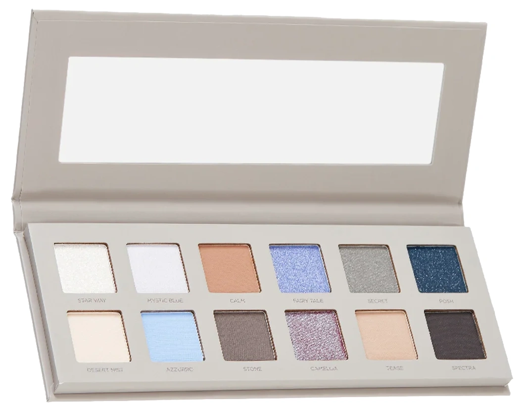 Палетка теней MIXIT Make Up Eyeshadow palette Sapphire Seduction 12г