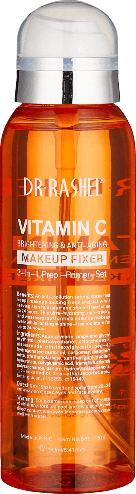 Фиксатор для макияжа с витамином C Dr. Rashel Vitamin C Makeup Fixer, 160 мл