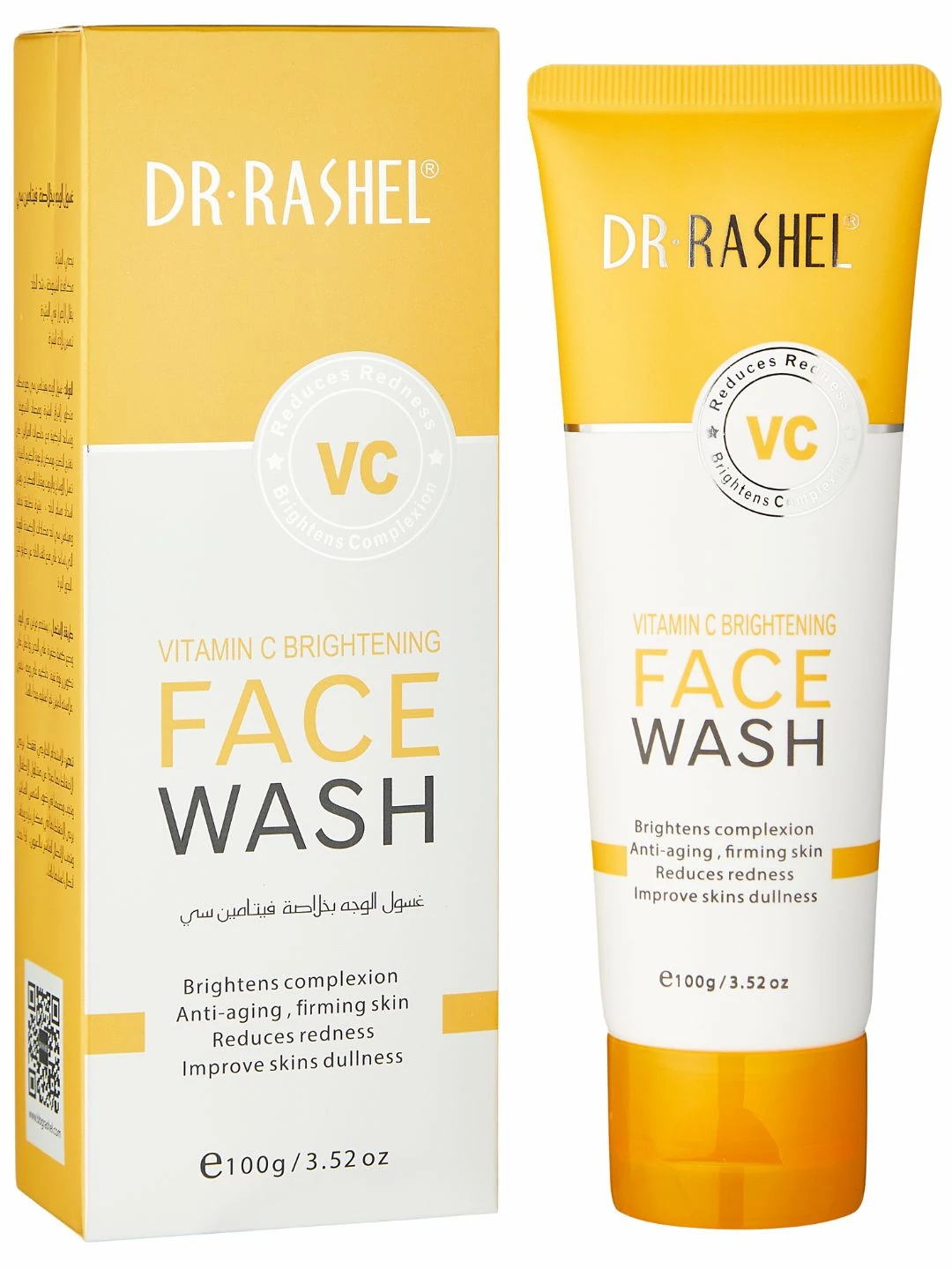 Осветляющая пенка для умывания с витамином C, Dr. Rashel Vitamin C Brightening Face Wash, 100 g