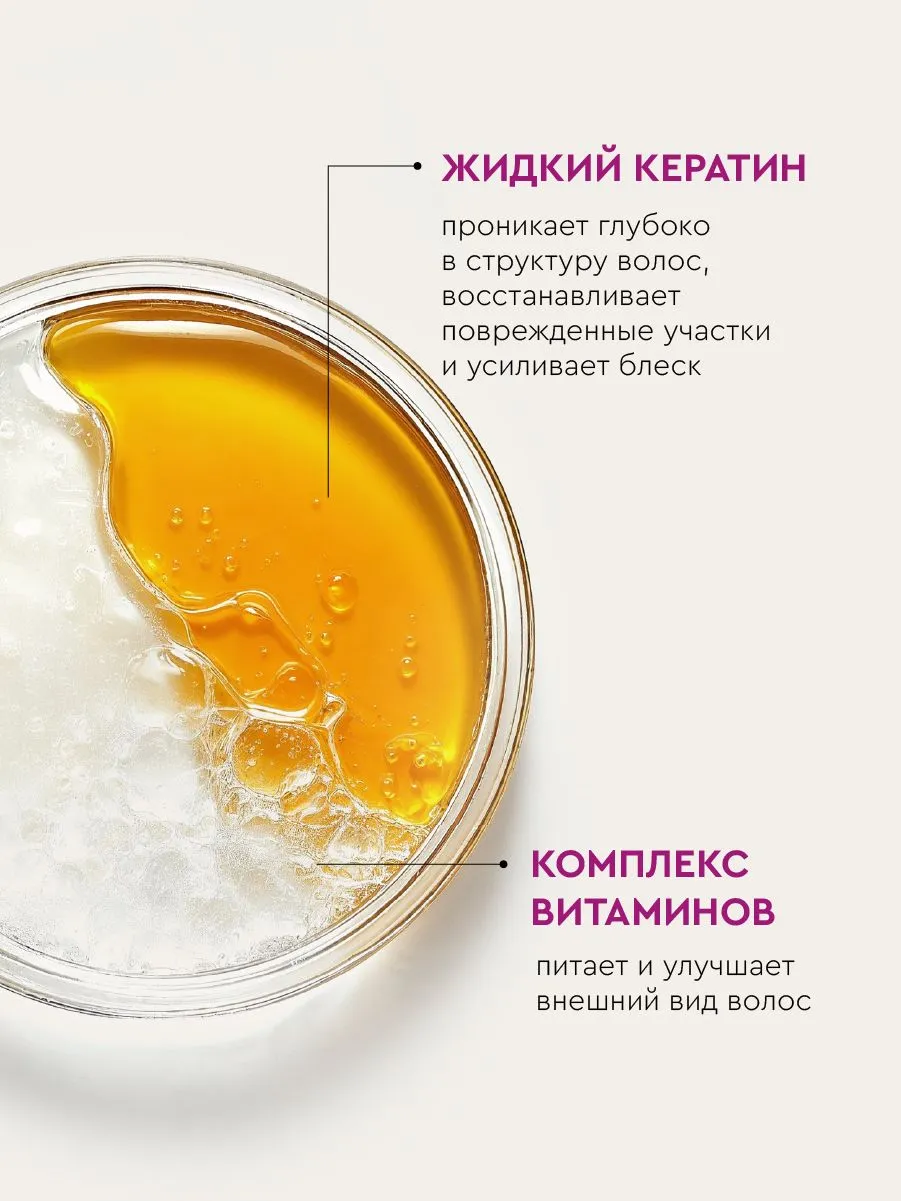 Восстанавливающий шампунь для поврежденных, секущихся волос SoWell Total Repair особый уход ,500 мл.