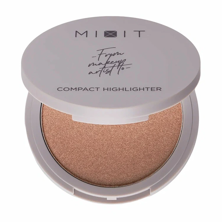 Компактный хайлайтер MIXIT Make Up Сompact Highlighter 02, 1,35г