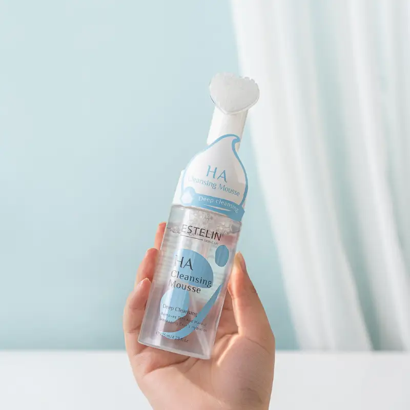 Пенка-мусс для лица с гиалуроновой кислотой и витамином B5, Estelin Hyaluronic Acid & B5 Moisturizing Cleansing Mousse, 125 мл