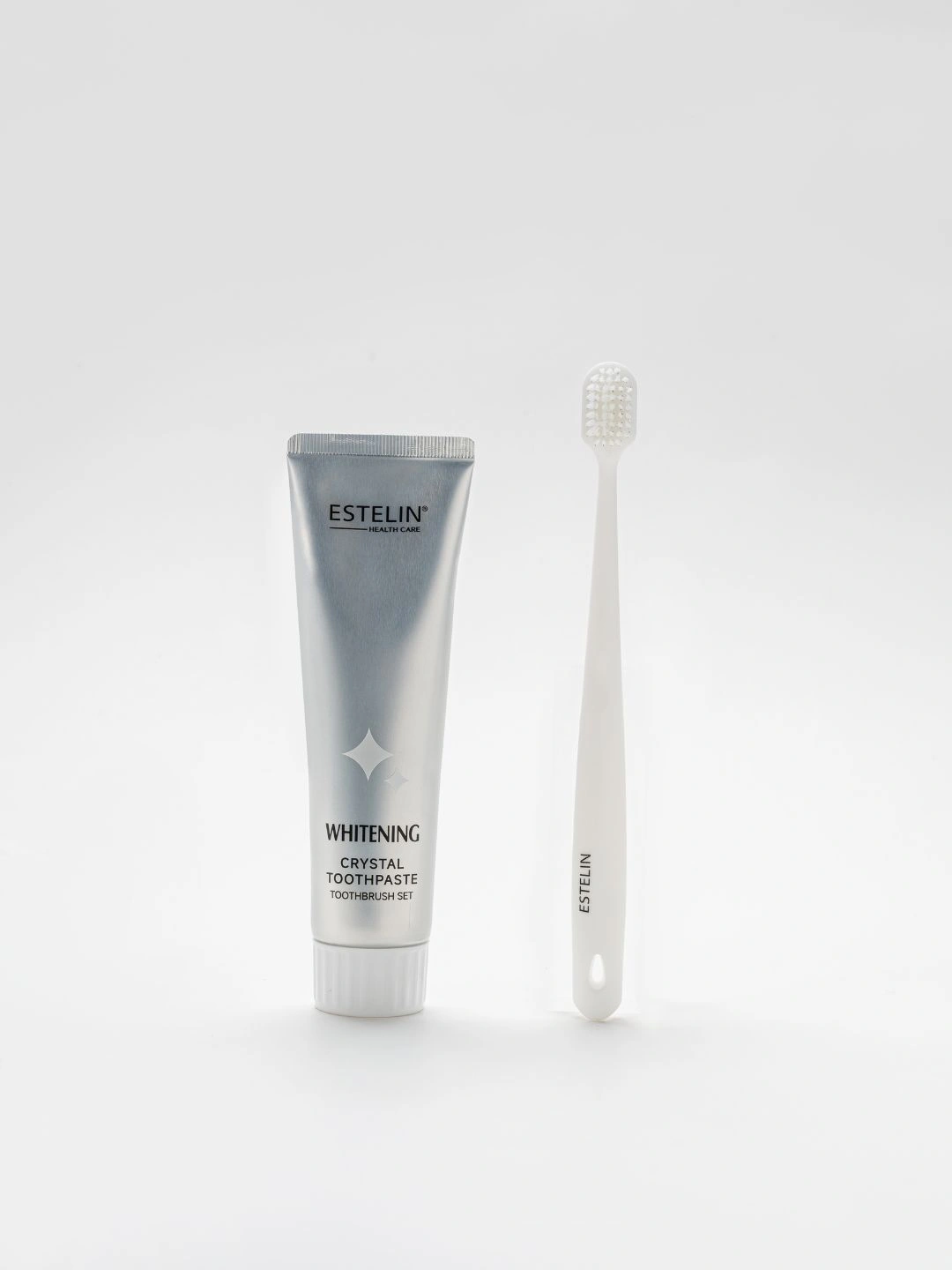Набор для отбеливания зубов Estelin Crystal Whitening Toothpaste & Toothbrush Set, 2 шт