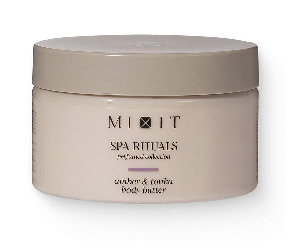 Крем-баттер для тела с ароматом амбры и бобов тонка MIXIT Spa Rituals Amber & Tonka Body Butter 250г