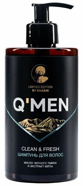 Мужской шампунь Q'MEN Чистота и Свежесть, 410 мл