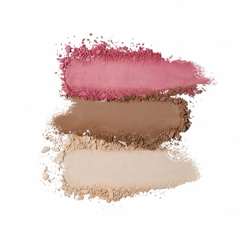 Палетка для скульптурирования лица MIXIT Make Up Beauty Contour Palette 3in1, 01 11г