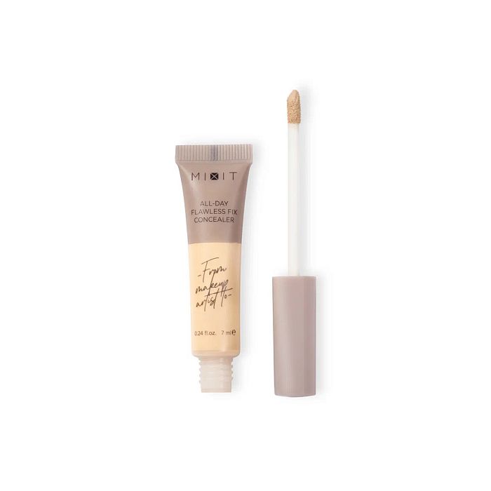 Консилер с безупречной фиксацией на весь день MIXIT Make Up All-Day Flawless Fix Concealer, 001 7мл