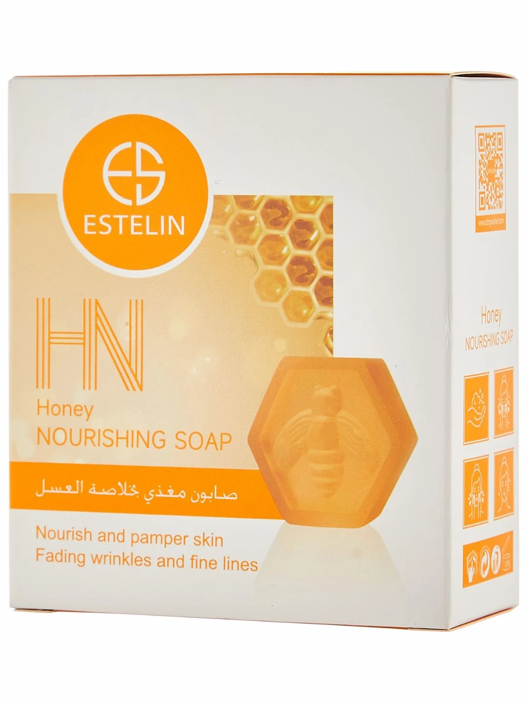 Питательное мыло с мёдом, Estelin Honey Nourishing Soap, 100 g