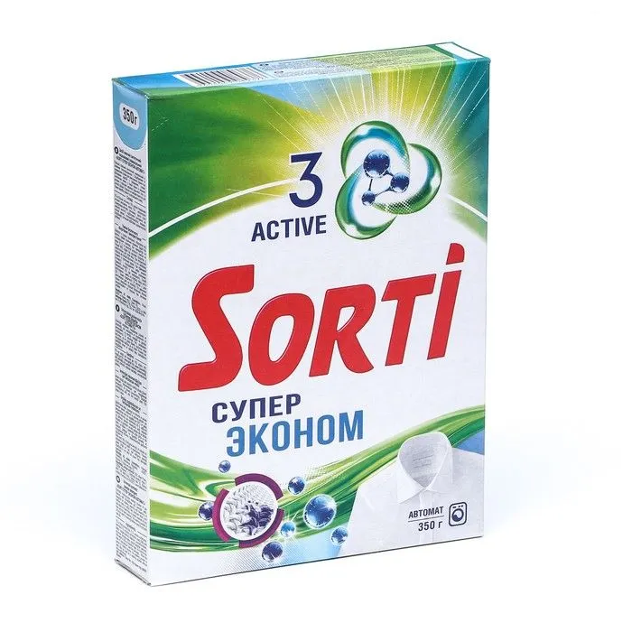 Стиральный порошок СМС SORTI Супер Эконом 350г т/у