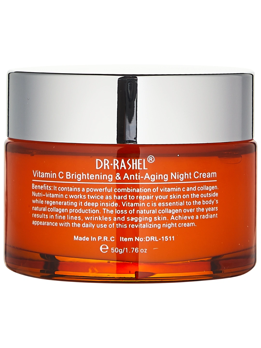 Ночной антивозрастной крем с витамином C, Dr. Rashel Vitamin C Brightening & Anti-Ageing Night Cream, 50 г