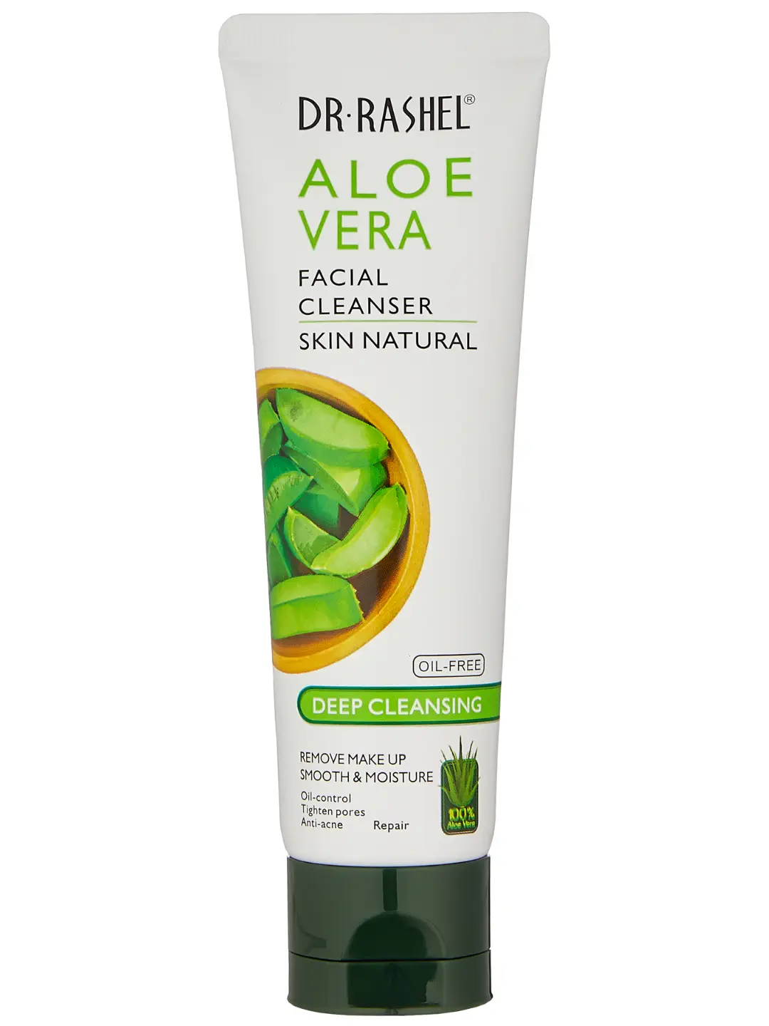 Увлажняющая пенка для лица с экстрактом алоэ,  Dr. Rashel Aloe Vera Facial Cleanser, 120 мл