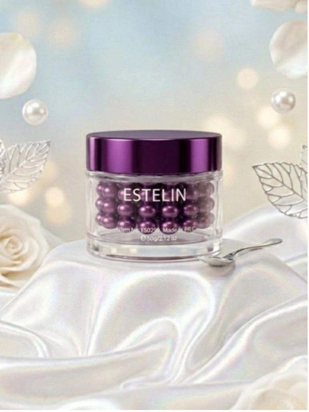 Антивозрастной крем для лица с Ретинолом и мульти-пептидами Estelin Retinol & Multi-peptide Anti-wrinkle Capsule Cream, 60 г