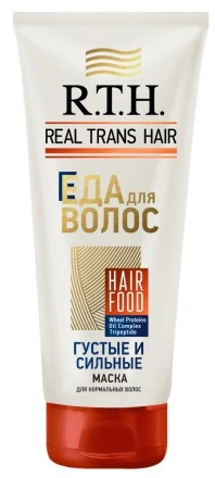 Маска для волос Real Trans Hair Густые и сильные 180г