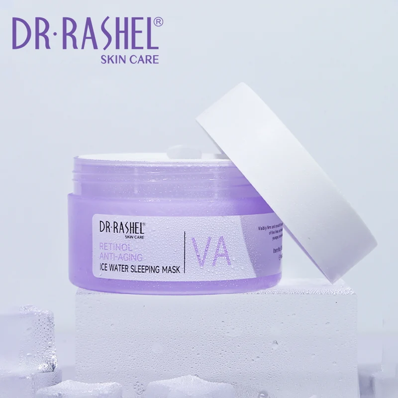 Омолаживающая ночная маска для лица с ретинолом, Dr. Rashel Retinol Anti-Aging Ice Water Sleeping Mask, 100 g