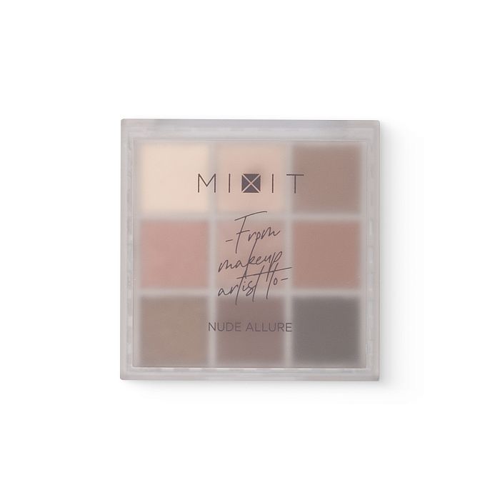 Палетка теней Nude Allurе, 10 г