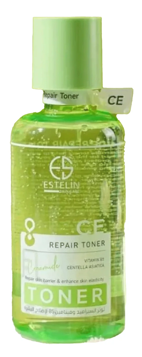 Тонер для лица с церамидами и витамином B5 Estelin Ceramide & Vitamin B5 Repair Essence Toner, 400 мл