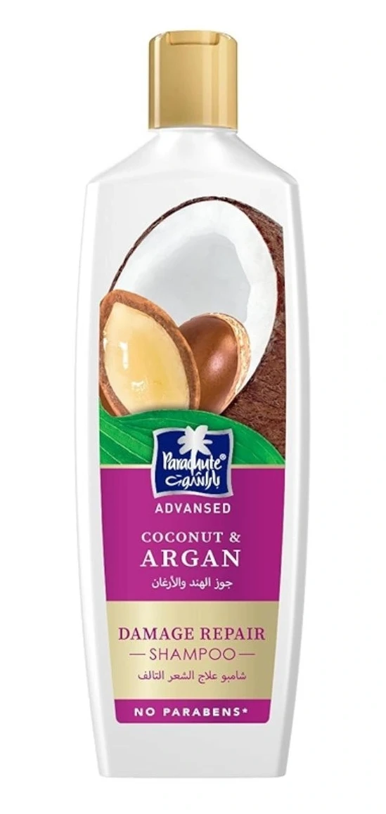 Шампунь для волос PARA ADV COCONUT & ARGAN DAMAGE REPAIR SHAMPOO 340ML