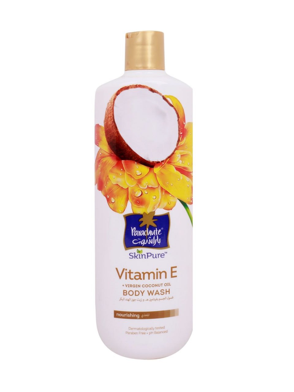 Гель для душа PARA SKINPURE VITAMIN E & VIRGIN COCONUT OIL BODY WASH 400ML