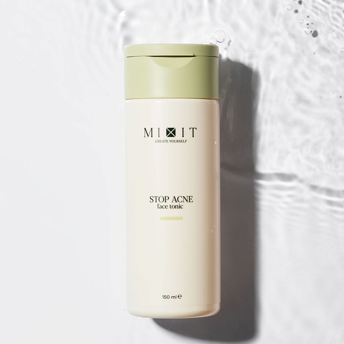 Тоник с кислотами для проблемной кожи MIXIT Stop acne face tonic 150мл