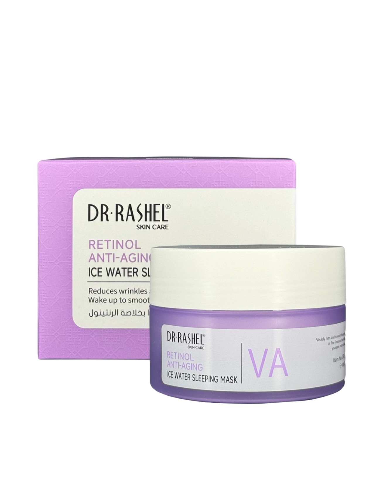 Омолаживающая ночная маска для лица с ретинолом, Dr. Rashel Retinol Anti-Aging Ice Water Sleeping Mask, 100 g