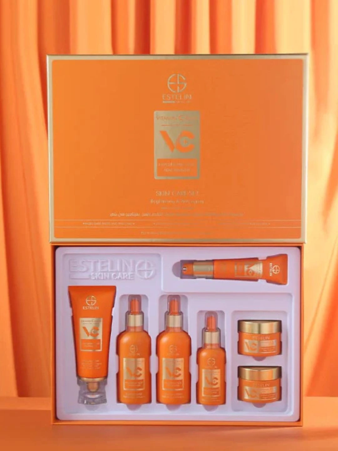 Набор Vitamin C Plus Brightening & Anti-Aging Skin Care Set 7pcs/set