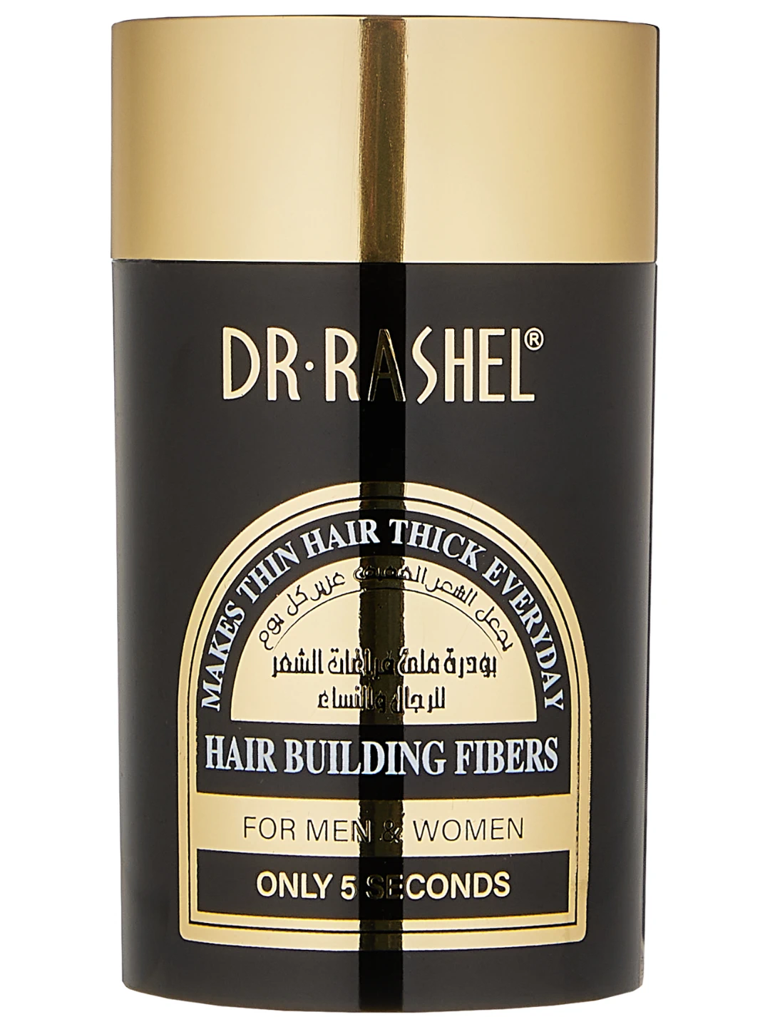 Загуститель волос, Dr. Rashel Hair Building Fibers (Black), 22 г 