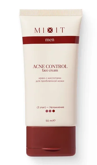 Крем с кислотами для проблемной кожи MIXIT Stop Acne Face Cream 50мл