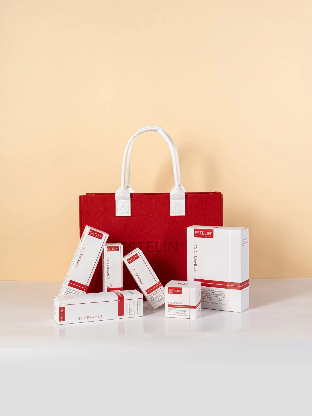 Набор для укрепления барьерной функции кожи Estelin 5X Ceramide Barrier Repairing Skin Care Set, 6 шт