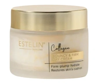 Дневной крем для лица с коллагеном Estelin Bouncy & Firm Collagen Day Cream, 50 г