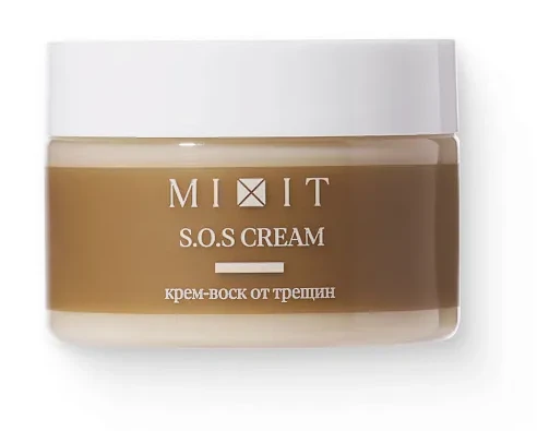 Крем-воск от трещин, шелушения и обветривания для очень сухой кожи MIXIT S.O.S Cream 100мл