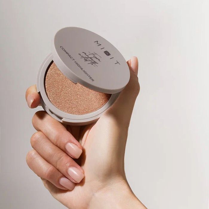 Компактный хайлайтер MIXIT Make Up Сompact Highlighter 02, 1,35г