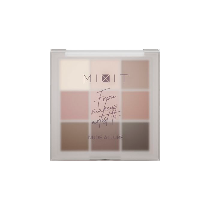 Палетка теней Nude Allurе, 10 г