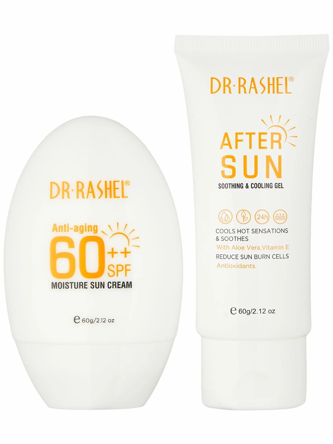 Набор для защиты от солнца Dr. Rashel Hydrating & Anti-Aging Sun Protection Kit, 2 шт/Комп
