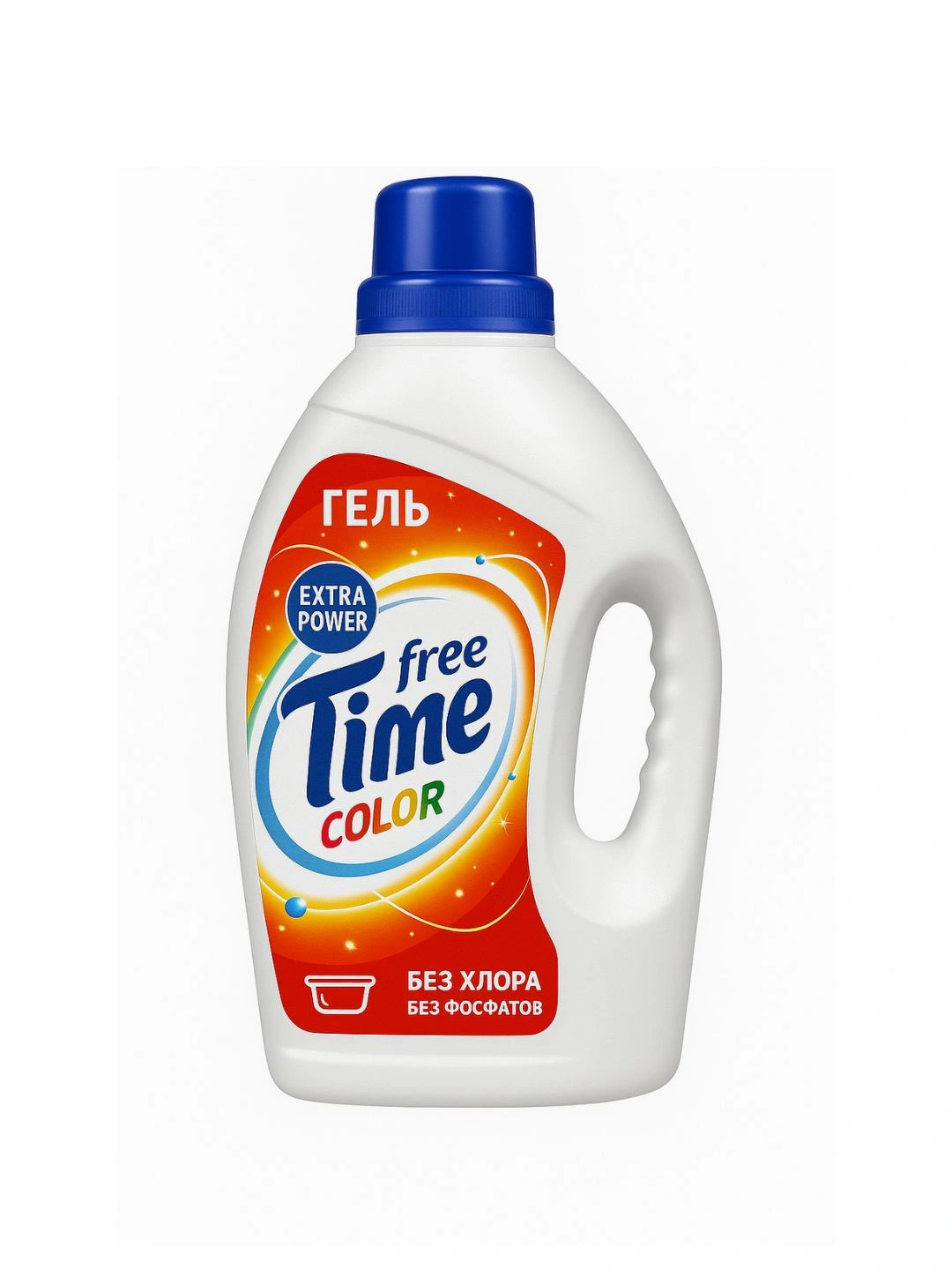 Гель для стирки Free Time Color 1500г