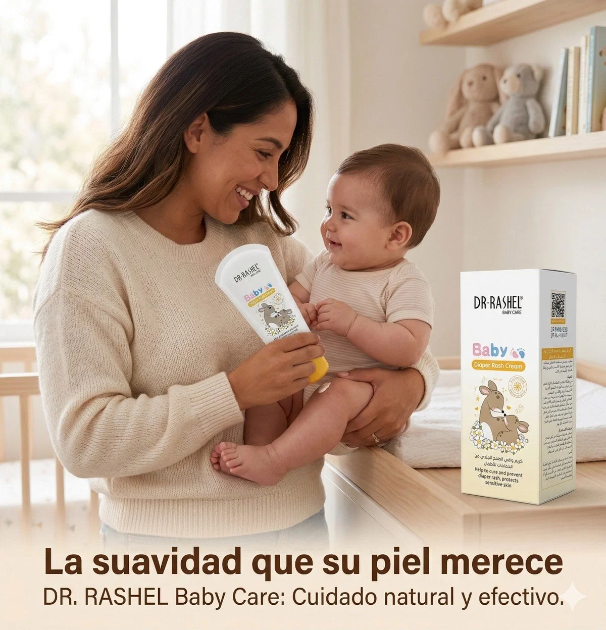  Крем от опрелостей для детей Dr. Rashel Baby Diaper Rash Cream, 70 г