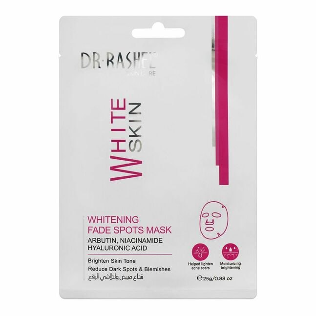 Отбеливающая и выравнивающая тон кожи тканевая маска Dr. Rashel Whitening Fade Spots Mask, 25 г