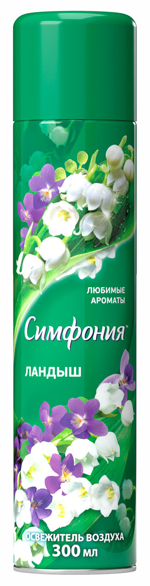 Освежитель воздуха «Симфония» «Ландыш», 300мл RD