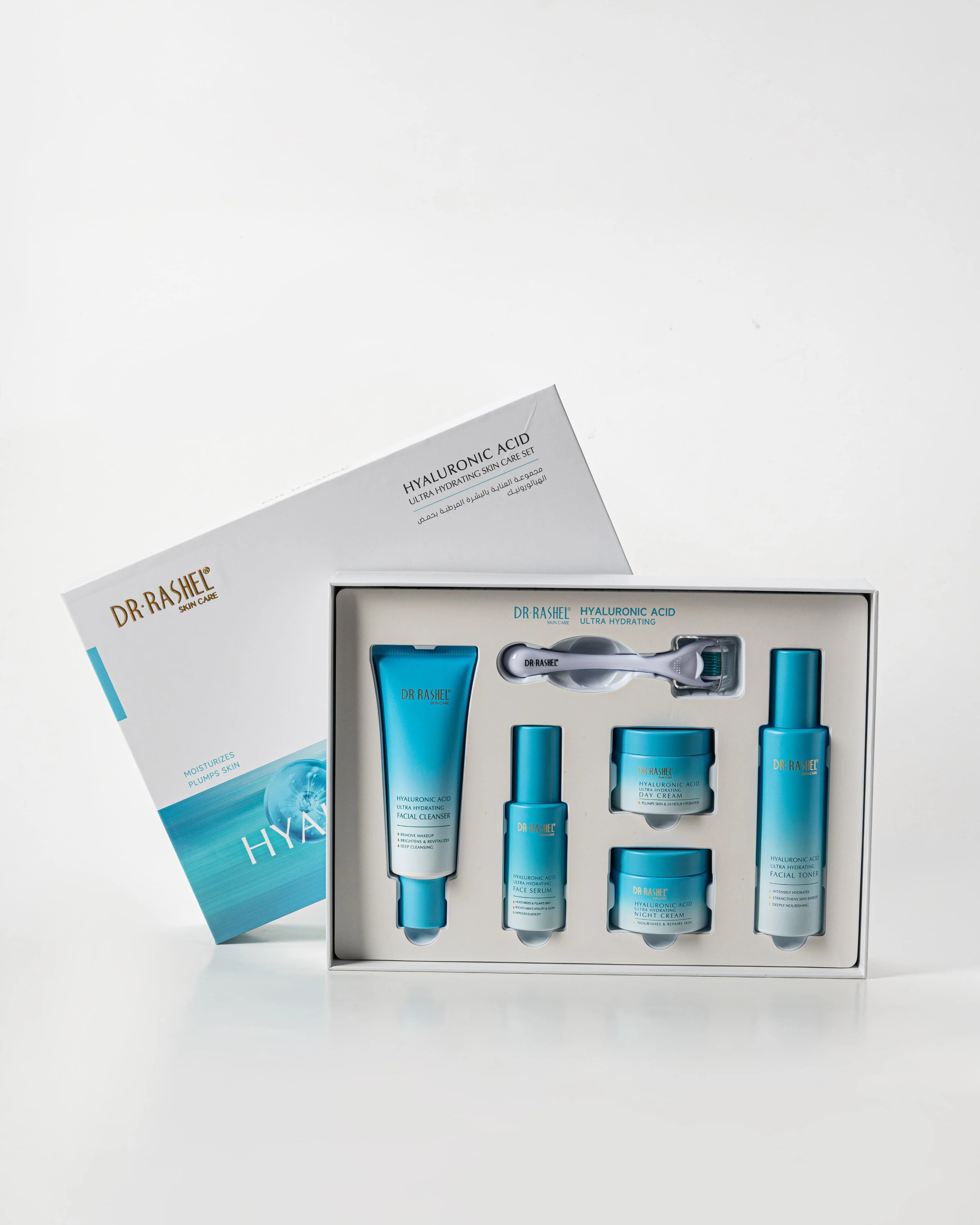 Питательный набор с гиалуроновой кислотой - Dr. Rashel Hyaluronic Acid Ultra Hydrating Skin Care Set/6pcs