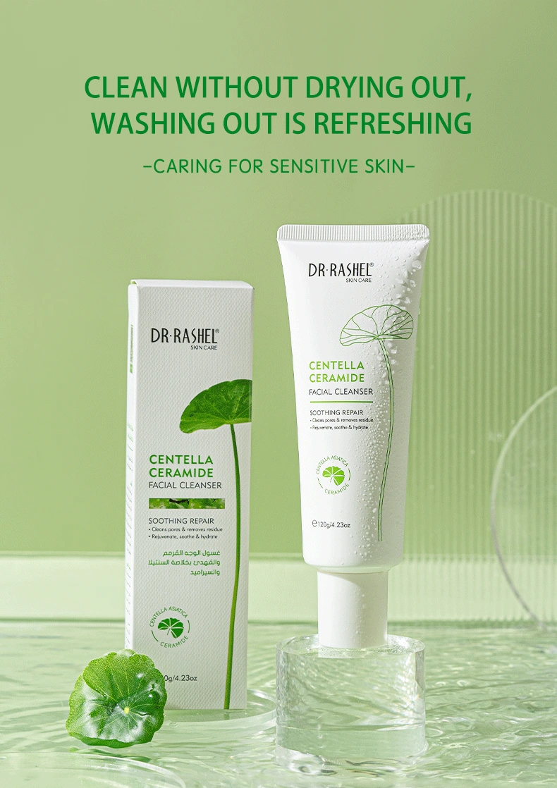 Пенка для лица с центеллой и церамидами Dr. Rashel Centella & Ceramide Soothing Repair Facial Cleanser, 120 г