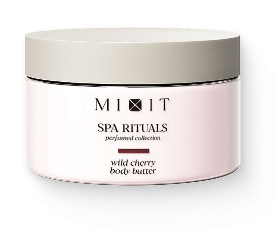 Парфюмированный баттер для тела с ароматом дикой вишни MIXIT Spa Rituals Body Butter Wild Cherry 250г