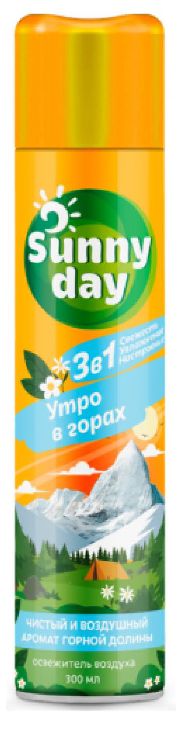 Освежитель воздуха Sunny Day - Утро в горах 300 см3