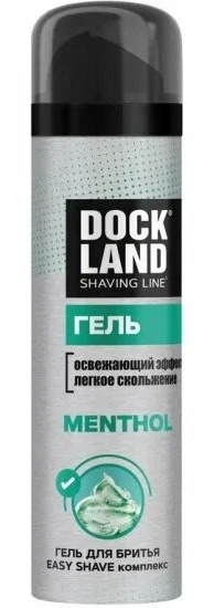 Гель для бритья DOCKLAND MENTHOL 200 мл