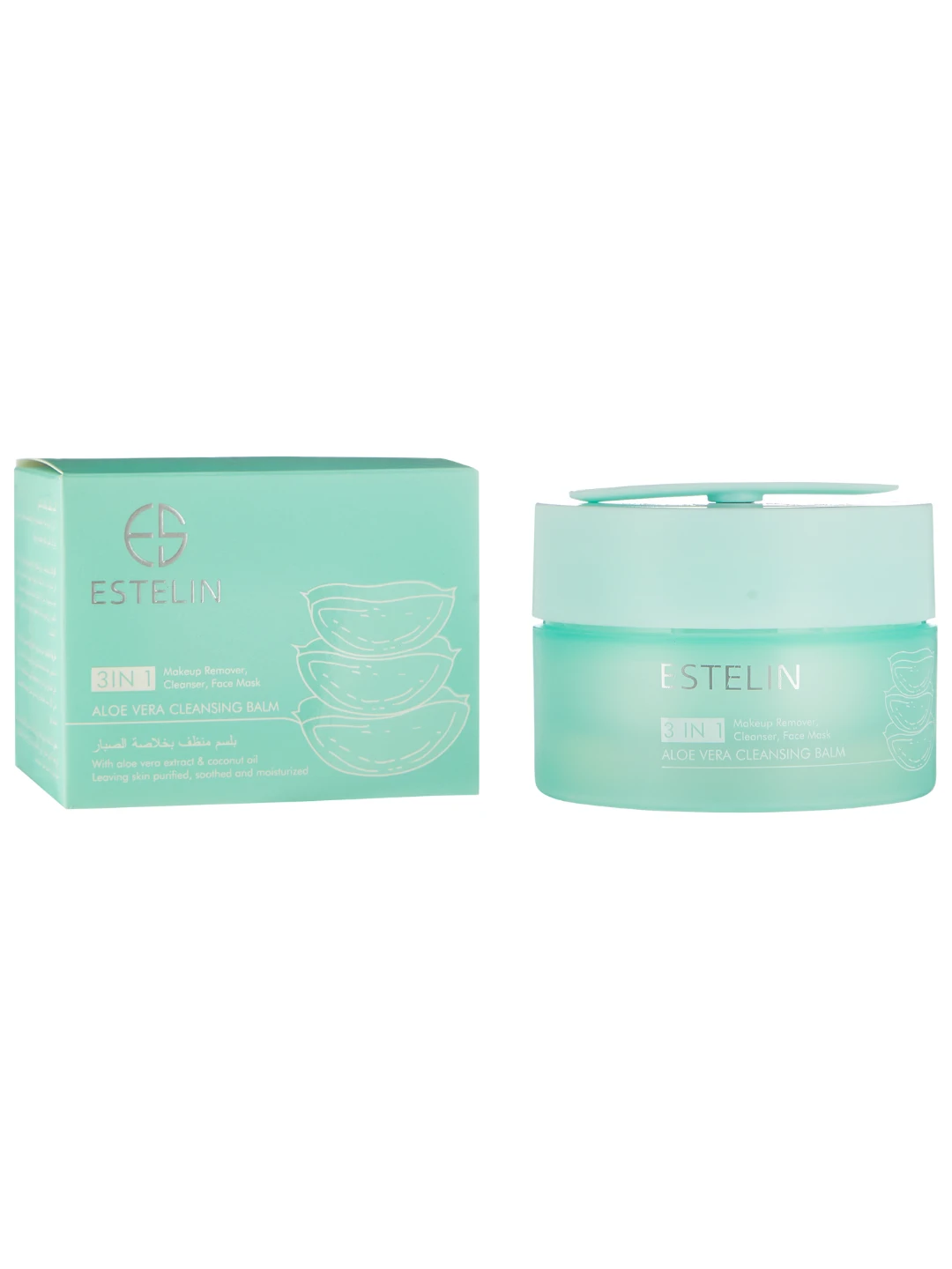 Очищающий питательный бальзам с алоэ вера, Estelin Aloe Vera Cleansing Balm, 80 г