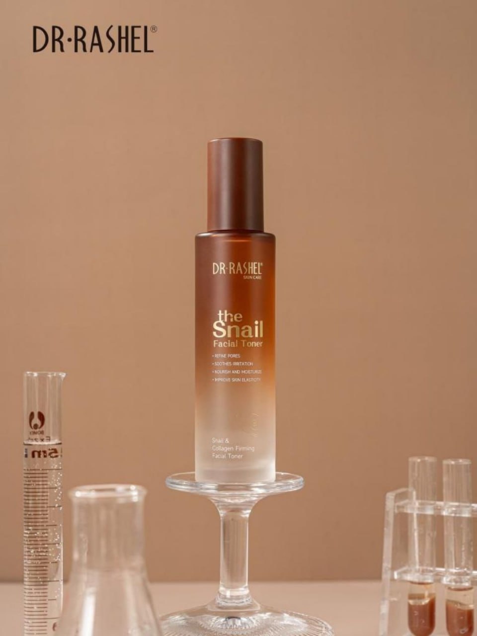 Тонизирующий и укрепляющий тонер для лица Dr. Rashel Snail & Collagen Firming Facial Toner, 100 мл