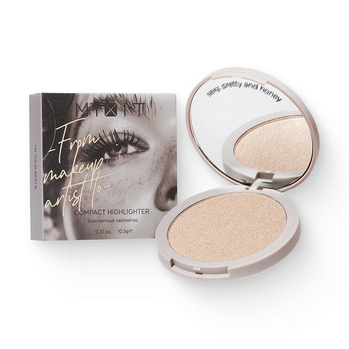 Компактный хайлайтер MIXIT Make Up Сompact Highlighter 01, 1,35г