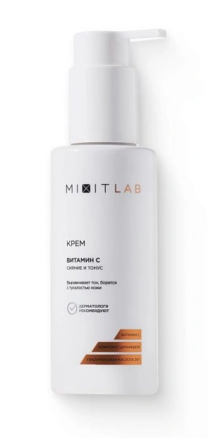 Крем с витамином С и церамидами для всех типов кожи MIXIT LAB Vitamin C Radiance Cream 150мл