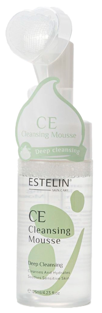 Пенка-мусс для лица с церамидами Estelin Ceramide & Ceramide Repairing Cleansing Mousse, 125 мл